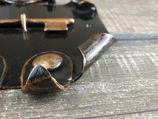 Forged Iron Key Holder: Rustic Wall Key Hooks, Home Decor