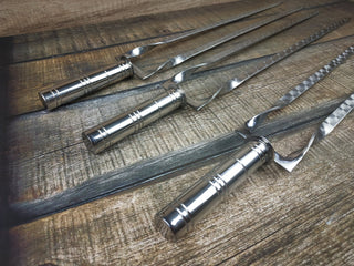 Birthday gift men, grill skewers