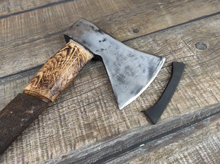 Handmade ax, Ancient ax, Ax as a gift, Camping ax, Viking ax, Forged ax, Battle ax, Home decor, A gift to a friend, Anniversary gift