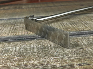 Hand Forged Stainless Steel Fireplace Tool Set: Poker & Shovel