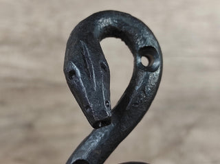 Snake-shaped wall hook. Iron Hook, Metal Hook, For Home, Iron Hanger, Kitchen Hook, Hallway Hooks, Robe Hook, Wall Hook, Bathroom Hooks,