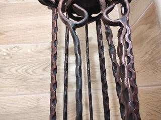 Forged fireplace tools set, Fireplace poker, Fireplace Tongs, Shovel, Broom, Hand Forged, Fireplace Gift, Fireplace Tool, Fire Poker