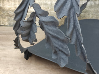 Handmade Wrought Iron Firewood Basket: Fireplace Log Holder