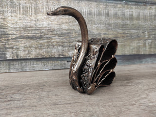 Metal swan, Sculpture swan, Metal animal, Forged swan, Iron swan, Forged sculpture, Iron jewelry, Metal sculpture, Forged gifts, Handmade