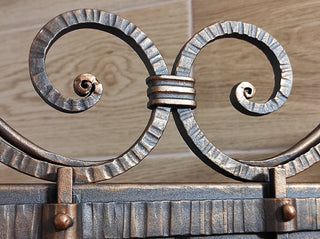 Handmade Forged Iron Hallway Hanger: Robe, Towel & Coat Hooks