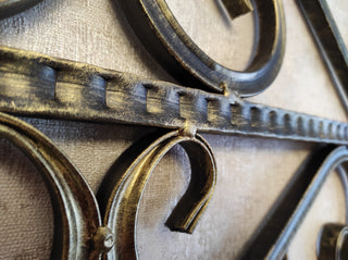 Handmade Forged Iron Hallway Hanger: Robe, Towel & Coat Hook Rack