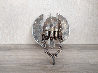 Wall bracket, Antique wall decor, Wall decor, Metal bracket, Bracket knight's hand decor, Decor knight's hand on the wall