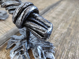 Hand Forged Iron Door Handle: Barn Door Decor
