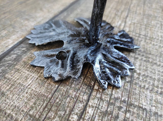 Hand Forged Iron Door Handle: Barn Door Decor
