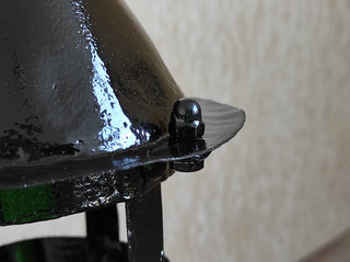 Handmade Wrought Iron Wall Sconce: Medieval Viking Torch Lantern