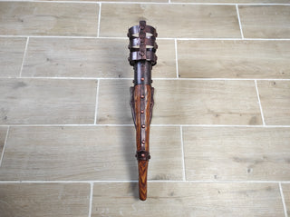 Medieval torch, wrought iron sconce