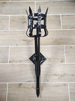 Wall Light, wall lantern, viking sconce torch, medieval sconce torch, viking lantern, wall lanterns, wrought iron sconces, medieval lantern