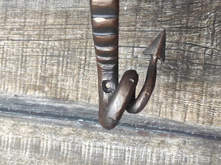 Hand Forged Dragon Door Handle: Metal Barn Door Hardware