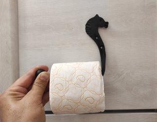 Toilet paper wall holder, toilet paper holder Horse, Horse style decor