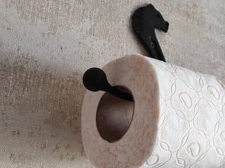 Toilet paper wall holder, toilet paper holder Horse, Horse style decor