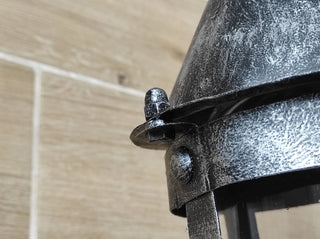 Handmade Medieval Viking Torch: Outdoor Double Wall Sconce