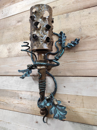 Wall Light, wall lantern, viking sconce torch