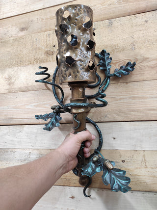 Wall Light, wall lantern, viking sconce torch