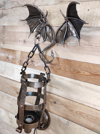 Halloween lamp, wall Light, Dragon lamp, wall lantern, viking decor