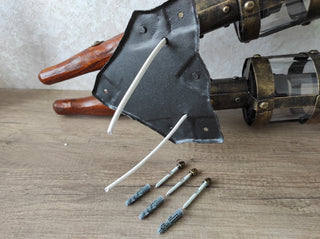 Handmade Medieval Wall Sconce: Outdoor Double Torch Light