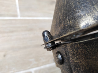 Handmade Viking Torch Outdoor Wall Light: Medieval Double Sconce