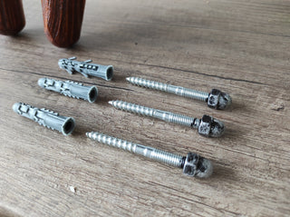 Handmade Medieval Viking Torch: Outdoor Double Wall Sconce