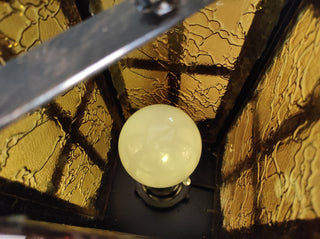 Handmade Wrought Iron Lantern: Medieval Style Table Lamp