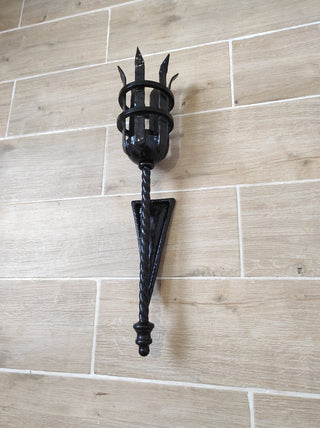 Wall Light, Wall lantern, Viking sconce torch, Medieval sconce torch, Viking lantern, Wall lanterns, Wrought iron sconces, Medieval lantern