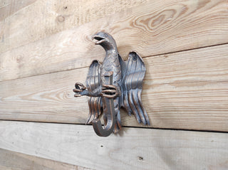 Wall Hook, forged hook, metal hook, clothes hook, handmade hook, Eagle hook