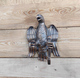 Wall Hook, forged hook, metal hook, clothes hook, handmade hook, Eagle hook