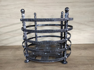 Fire Wood holder, Firewood storage, fireplace accessories, basket rack fireplace, firewood basket, metal basket for firewood