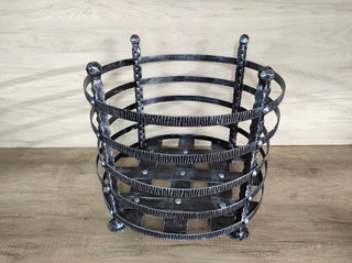 Fire Wood holder, Firewood storage, fireplace accessories, basket rack fireplace, firewood basket, metal basket for firewood