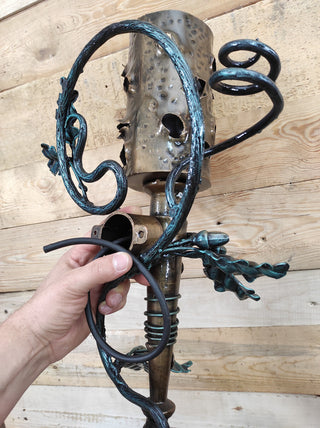 Wall Light, wall lantern, viking sconce torch