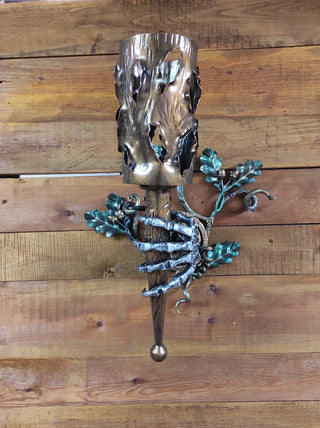 Wall Light, Wall lantern, Viking sconce torch, Medieval sconce torch, Viking lantern, Wall lanterns, Wrought iron sconces, Medieval lantern