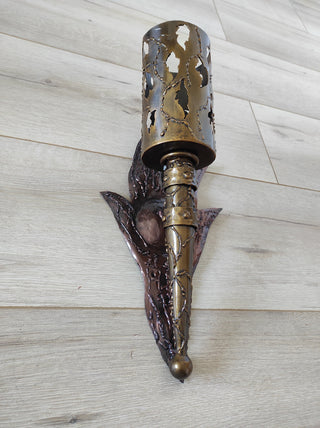 Wall Light, wall lantern, viking sconce torch