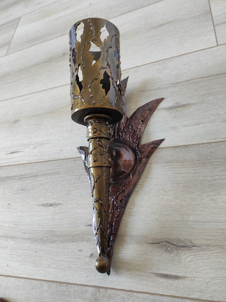 Wall Light, wall lantern, viking sconce torch