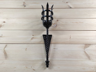 Wall sconce torch, Viking sconce torch, Medieval sconce torch, Viking lantern, Wall lantern, Wrought iron sconces, Medieval lantern