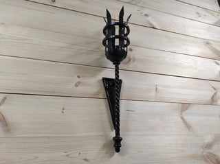 Wall sconce torch, Viking sconce torch, Medieval sconce torch, Viking lantern, Wall lantern, Wrought iron sconces, Medieval lantern