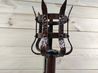 Wall sconce torch, Viking sconce torch, Medieval sconce torch, Viking lantern, Wall lantern, Wrought iron sconces, Medieval lantern