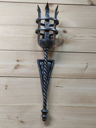 Wall sconce torch, Viking sconce torch, Medieval sconce torch, Viking lantern, Wall lantern, Wrought iron sconces, Medieval lantern