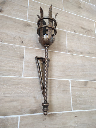 Wall Light, Wall lantern, Viking sconce torch, Medieval sconce torch, Viking lantern, Wall lanterns, Wrought iron sconces, Medieval lantern