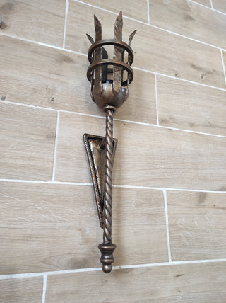 Wall Light, Wall lantern, decorative light, Medieval sconce torch, Viking lantern, Wall lanterns, Wrought iron sconces