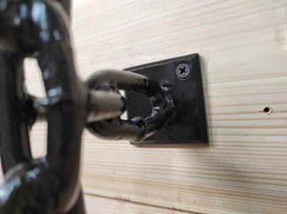 Handmade Forged Steel Chain Barn Door Handle: Metal Door Pull