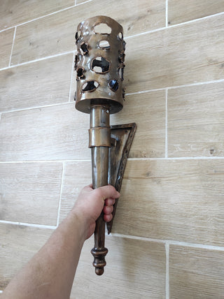 Wall Light, wall lantern, viking sconce torch