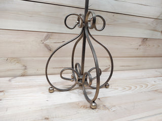 Hand Forged Fireplace Tools Set: Poker, Tongs, Shovel, Broom