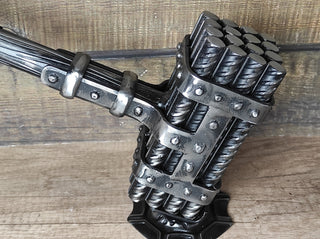 Hand Forged Wrought Iron Viking Hammer: Decorative Iron Gift, Thor hammer