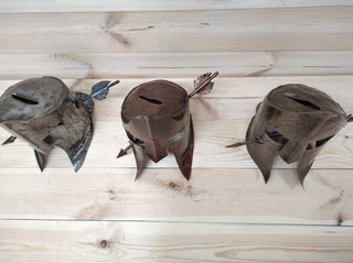 Spartan helmet, axe stand, axe holder, handmade helmet, metal helmet,iron axe holder