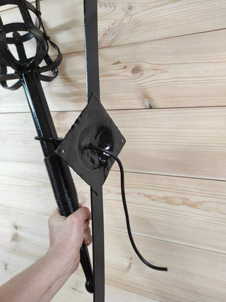 Wall sconce torch, Viking sconce torch, Medieval sconce torch, Viking lantern, Wall lantern, Wrought iron sconces, Medieval lantern