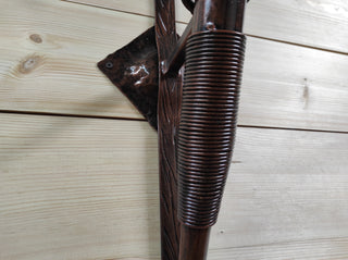 Hand Forged Wrought Iron Wall Sconce: Medieval Viking Torch Lantern