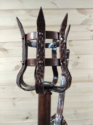 Wall sconce torch, Viking sconce torch, Medieval sconce torch, Viking lantern, Wall lantern, Wrought iron sconces, Medieval lantern